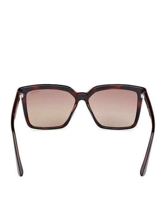 Guess Women's Sunglasses with Brown Tartaruga Plastic Frame and Brown Gradient Lens GU00099 52F
