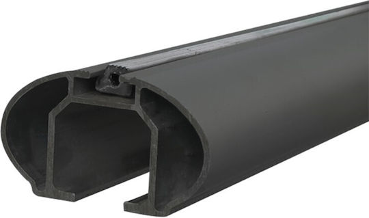Menabo Autodachträger Aluminium Tiger Schwarz Farbe Honda CR-V VI 5 Türen 2022 Flush oder Raised Dachreling 2 Stück 8590/mb Menabo Mp.8590/mb-160