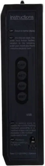Led Uhr Thermometer Tagebuch Spv