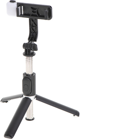 Alista Home Selfie Stick Trepied Pentru Telefoane Mobile Bluetooth Cu Lumină Gri