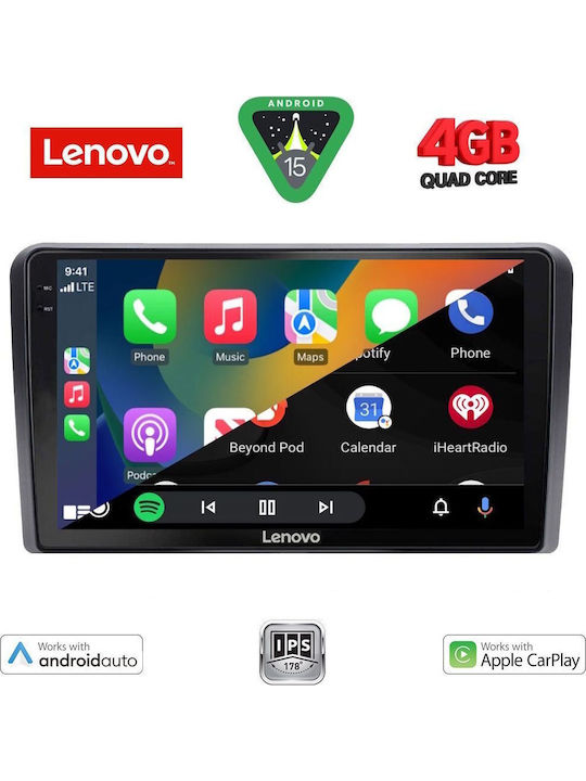 Lenovo Car Audio System for Ford Transit Connect 2018-2025 (Bluetooth/USB/WiFi/GPS/Apple-Carplay/Android-Auto) with Touch Screen 10"