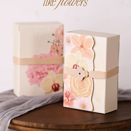 By Queen Gift Box Cream Shade Blossom Like Flowers