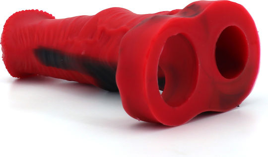 Fantasy Horse Penis Sleeve Cock Sheath Red