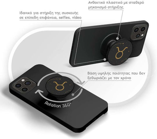 Sonique Pop Socket Handy Zodiac Series Taurus