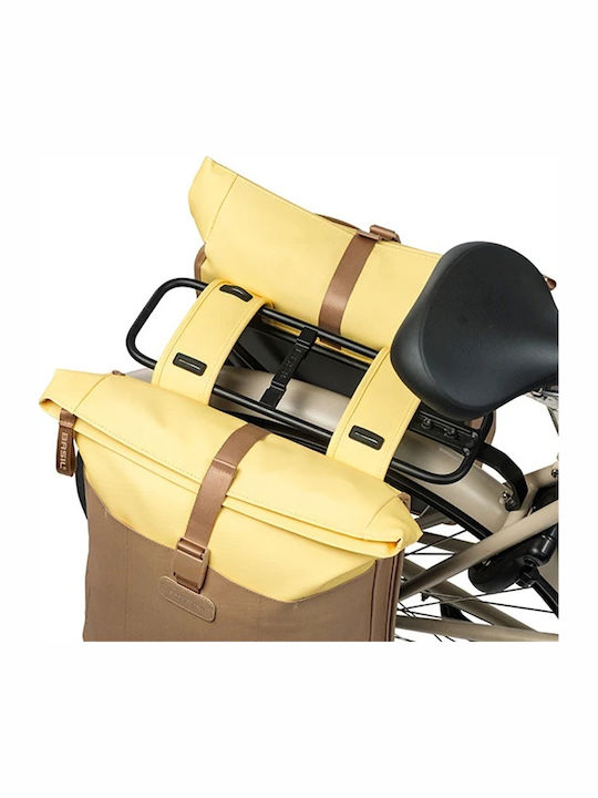 Basil Vive Rack Bag Bicycle Bag Double Beige DD279989