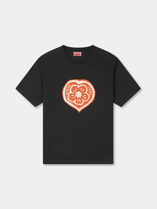 Boke Heart T-shirt Black FG55TS2074SO