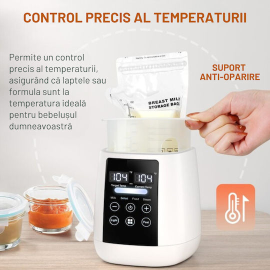 Inco Încălzitor Digital De Biberon Cu Funcție De Păstrare A Sticlei Pentru Bebeluși