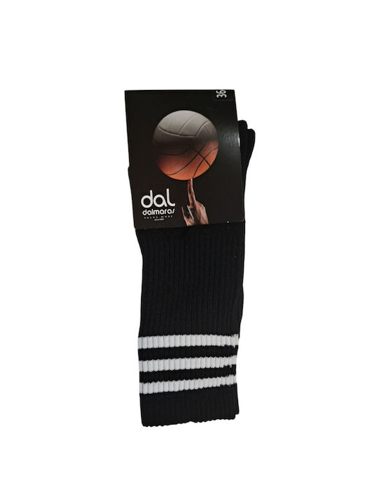 Dal Gemusterte Socken Schwarz 3Pack