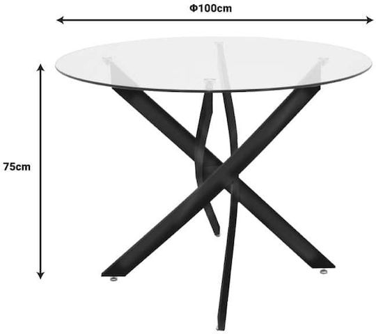 Esszimmer Antoro 5Stück 100x100cm
