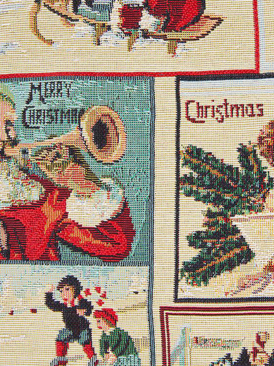 Signare Decorative Pillow Case 45x45cm Christmas Santa