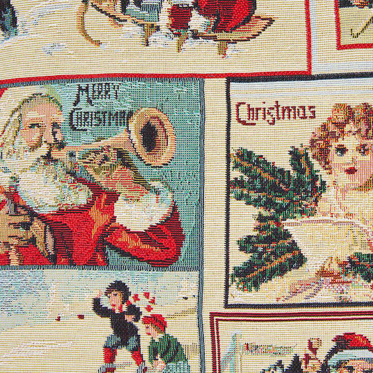 Signare Decorative Pillow Case 45x45cm Christmas Santa