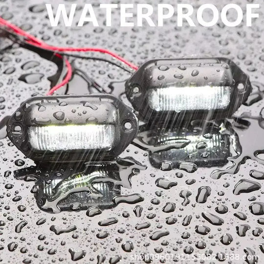 Светлини за регистрационната табела LED 2W 12V Универсален 2бр