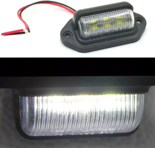 Светлини за регистрационната табела LED 2W 12V Универсален 2бр