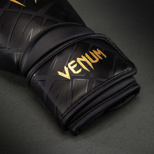Venum Contender Γάντια Πυγμαχίας για Αγώνα Μαύρα