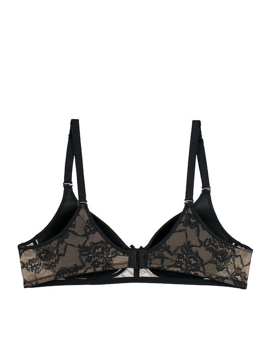 Black-beige Sutien fără Baloane