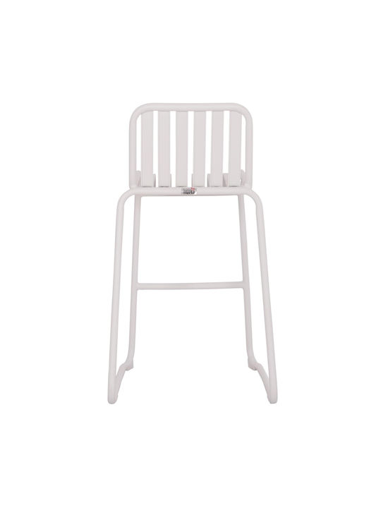 Stool Bar Metallic White