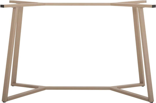 Freebox Стойка за маса от Метал Cappuccino 111x60x71см