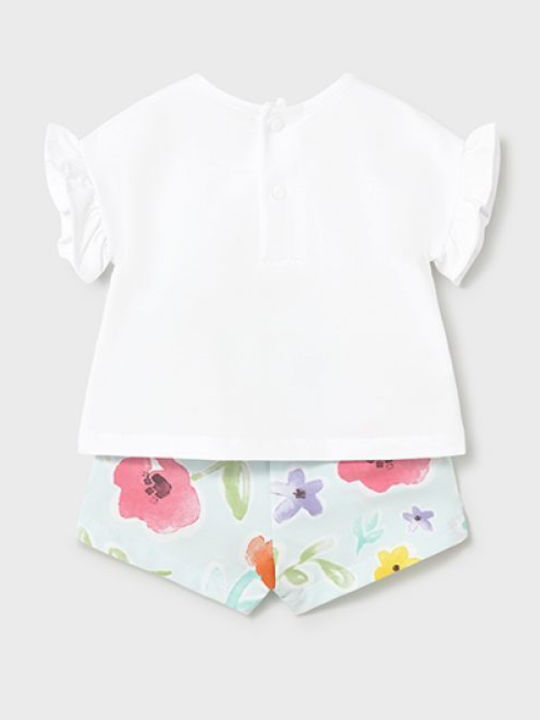 Kids' Set with Shorts Summer 2pcs Floral