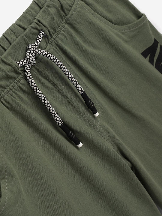 Kinder-Set mit Shorts Sommer 2Stück Schwarz