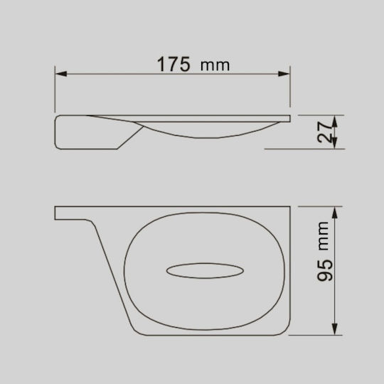 Inter Ceramic Ica Σαπουνοθήκη 6988354228957