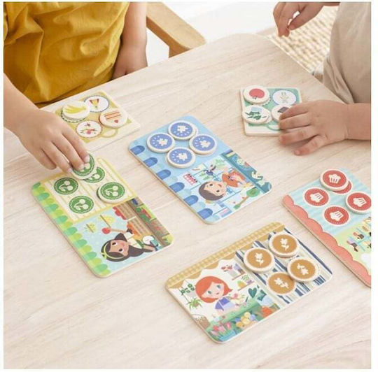 Joc de Societate Lotto Shopping pentru 2 Jucători 3+ Ani (EN) Apli Kids