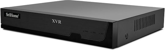 Sricam Система за наблюдение NVS008 4 Камери Камери Видеонаблюдение 1080p с Записващо устройство XVR