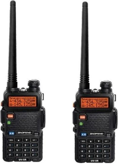 Baofeng UV-5R Walkie Talkie 5W Set of 2pcs
