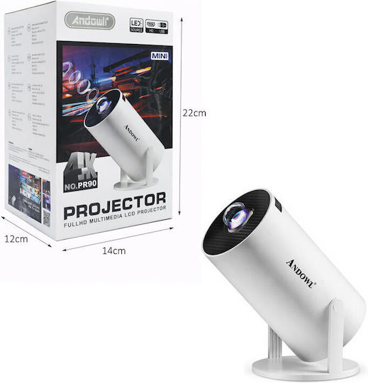Andowl PR90 fl-169006 Mini Projector LCD Λάμπας LED