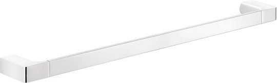 Gedy Single Wall-Mounted Bathroom Rail ​60x60cm White