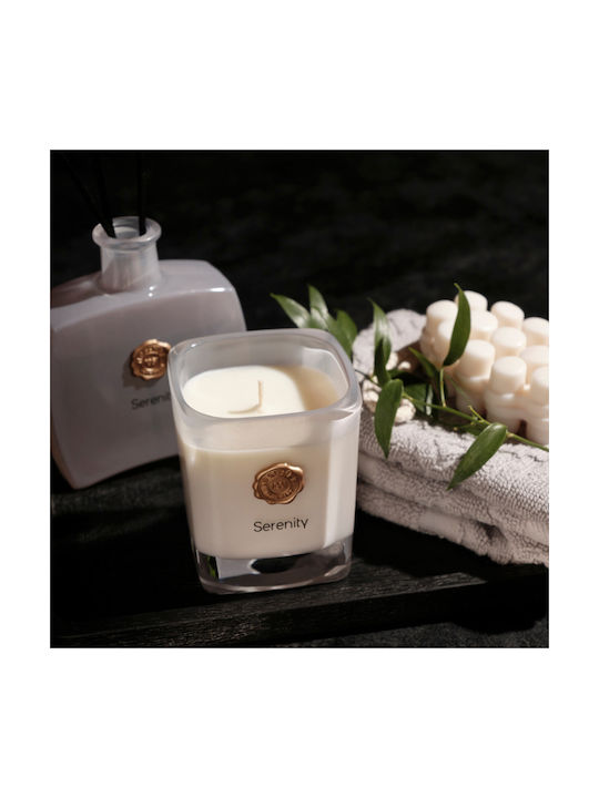 Nef-Nef Homeware Aromatic Candle In Jar With Serenity Perfume 180gr