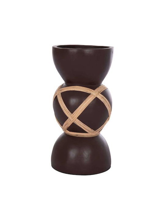 Freebox Decorative Vase Brown