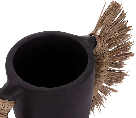 Freebox Decorative Vase Black 64x22x38cm