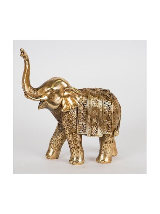 Elefant Decorativ de Masă Auriu 23x10x24cm 12875 752-11511