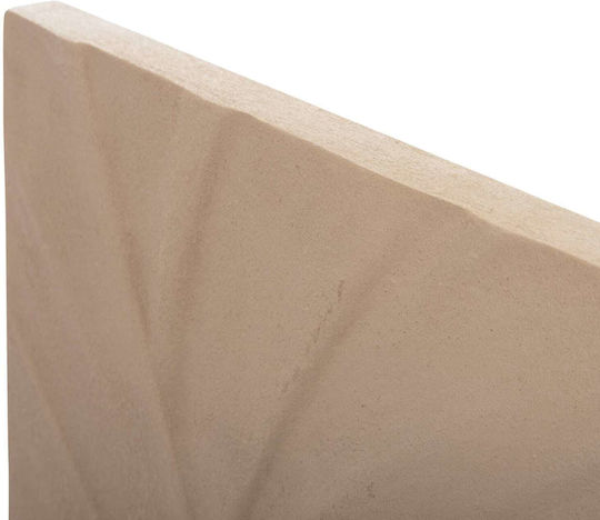 Πινακας Ορθογωνιος Fb94522 Mdf Μπεζ Χρωμα 60x4 Πάχος X80υεκ