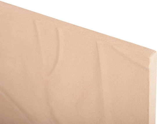 Πινακας Τετραγωνος Fb94520 Mdf Μπεζ Χρωμα 80x4 Πάχος X80υεκ