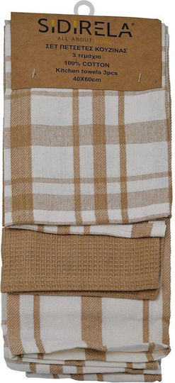 Sidirela Prosop din 100% Bumbac 40x60cm 3buc