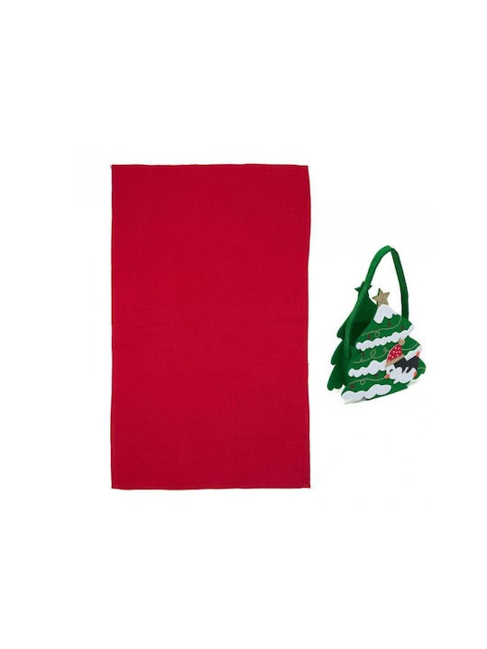 Heinner Towel from 100% Cotton in Red Color 38x64cm
