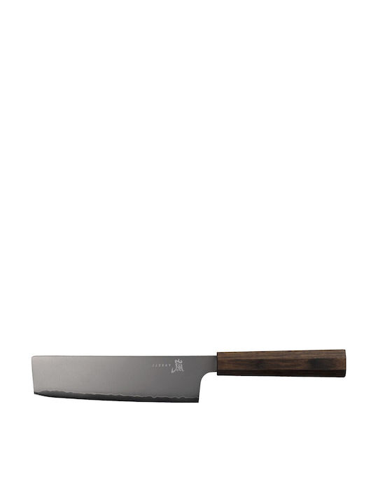 Yaxell Knife Nakiri from Stainless Steel 16.5cm