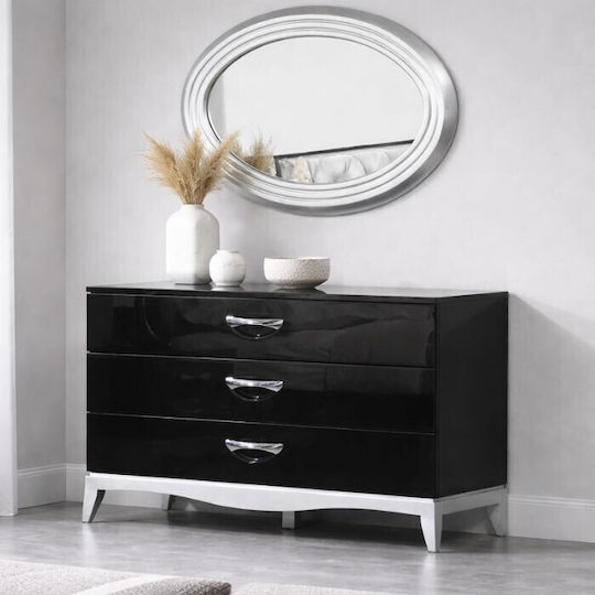 Crown L2011 Μαύρη 121x45x72εκ. Crown L2011 Μαύρη 121x45x72εκ.