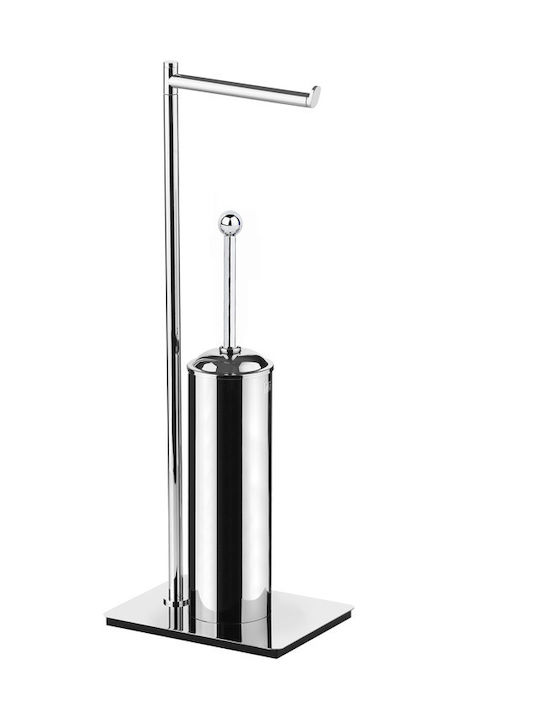 Bathroom Accessory Sets Calogeros Tissue Box and Bidet 15x20x60cm Bronze Art Eco Series 0150-10-2 Chrome