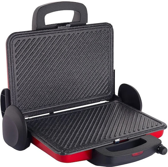 Grill'o GR380 Sandwich Maker Grill with Removable Plates 1800W Red