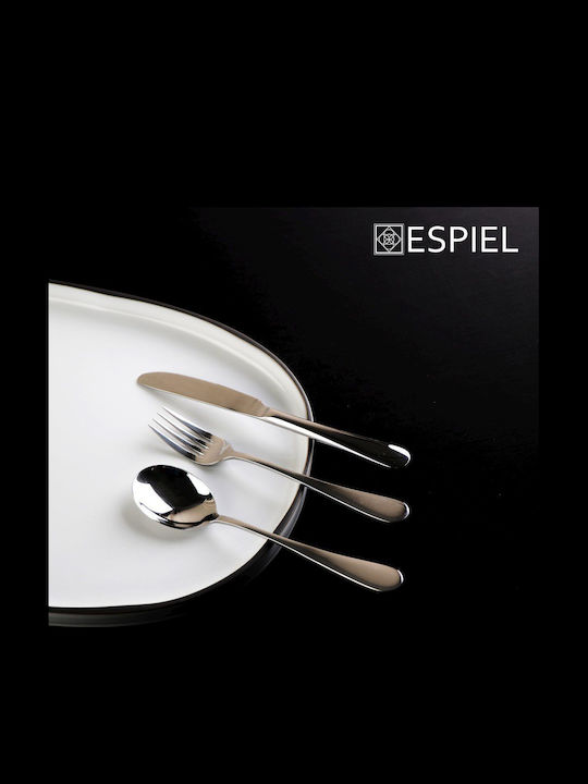 Espiel Benefit Πιρούνι Φρούτου/Γλυκού Ανοξείδωτο Ασημί