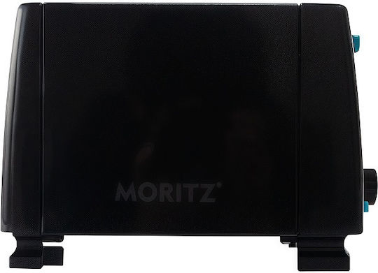 Moritz Toaster 2 Schlitze 650W Schwarz