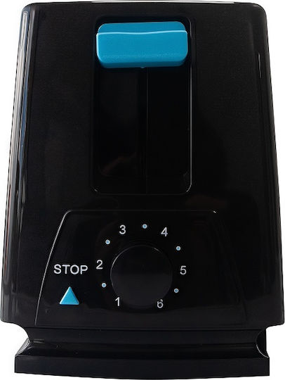 Moritz Toaster 2 Schlitze 650W Schwarz
