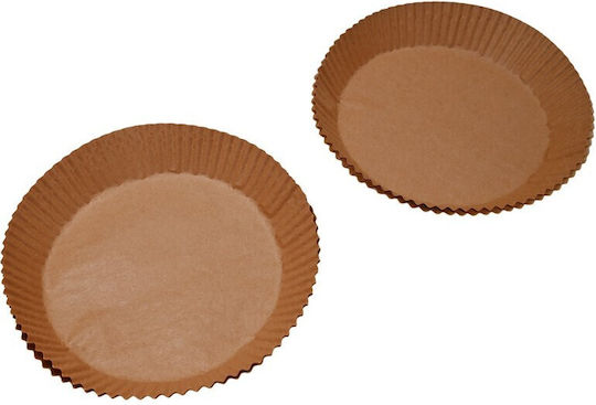 Sidirela Non-stick Baking Papers for Air Fryer 20x20cm 25 Pieces