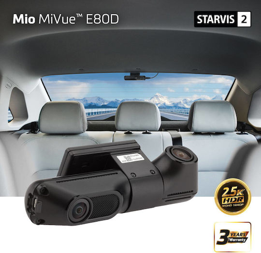Mio Σετ Κάμερα DVR Αυτοκινήτου 1440P & Κάμερα Οπισθοπορείας