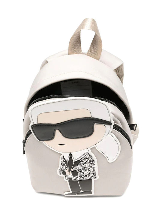 Karl Lagerfeld Παιδική Τσάντα Πλάτης Μπεζ