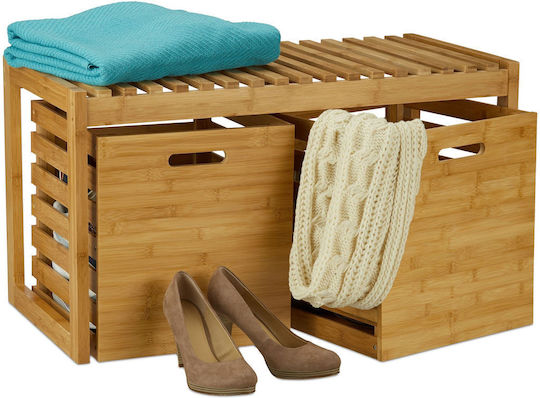 Mobilier de Intrare cu Dulap pentru Pantofi & Bancă 80x40x44.5cm Mobilier de Intrare cu Dulap pentru Pantofi & Bancă 80x40x44.5cm