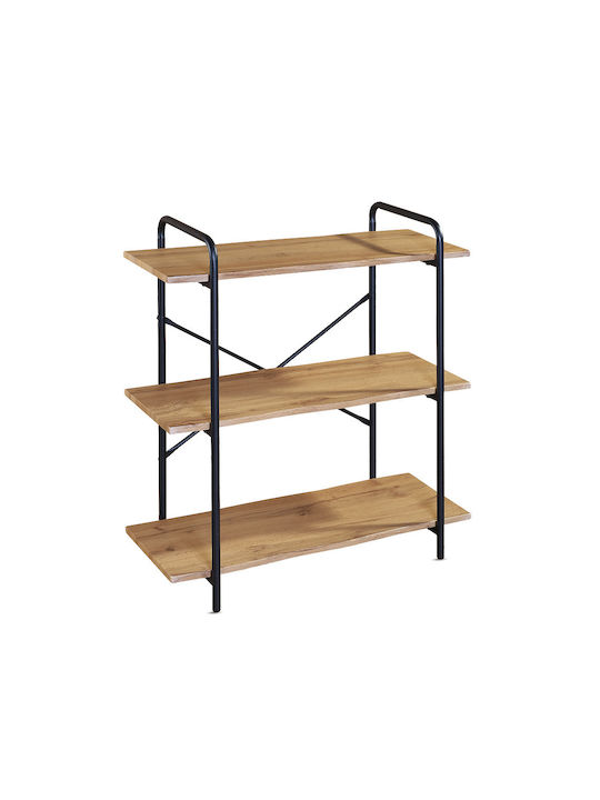 Δαπέδου Triv Black And Oak 80x34x80εκ.