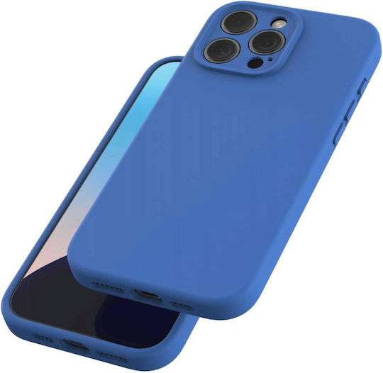Spacecase Silicone Back Cover Silicon Albastru (iPhone 16 Pro)